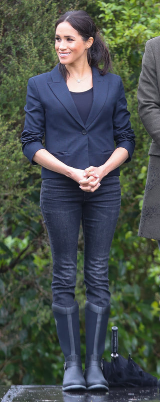 J.Crew Toothpick Jean In Charcoal Wash as seen on Meghan Markle, the Duchess of Sussex