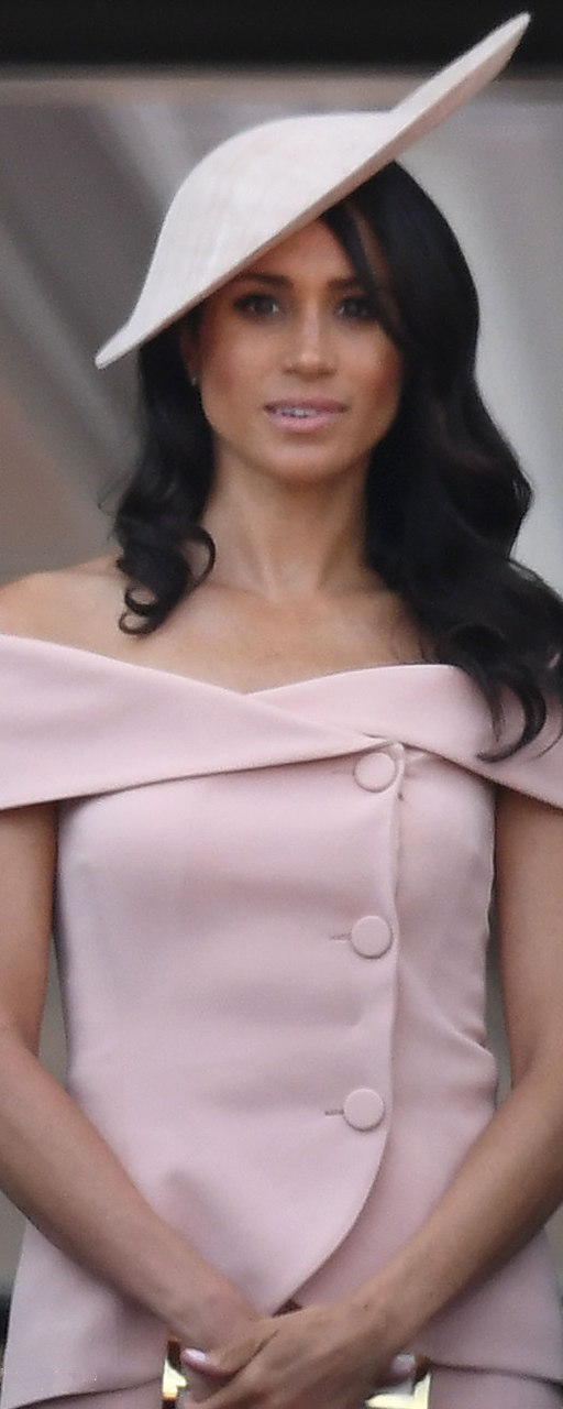 Les Plaisirs de Birks Yellow Gold and Opal Earrings as seen on Meghan Markle at Trooping the Colour 2018