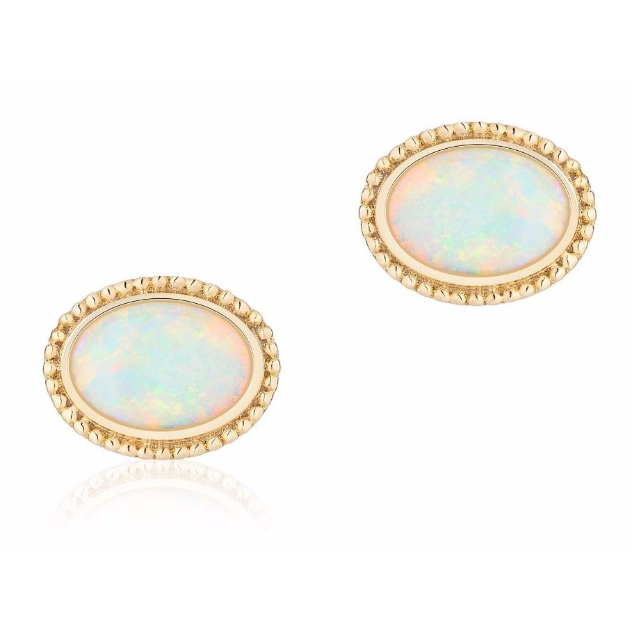 Les Plaisirs de Birks Yellow Gold and Opal Earrings