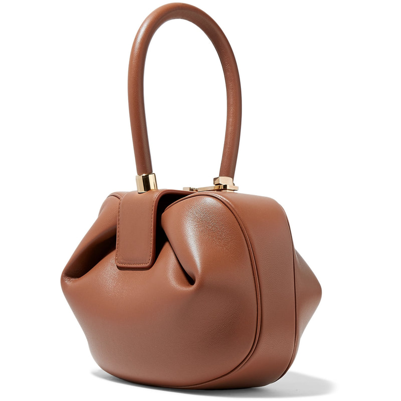 Gabriela Hearst Nina Cognac Leather Tote Handbag