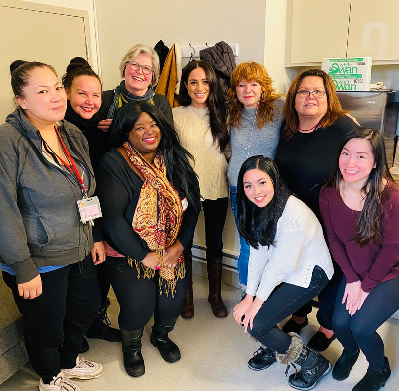 Duchess Meghan Markle visits Downtown Eastside Women's Centre in Vancouver January 2020