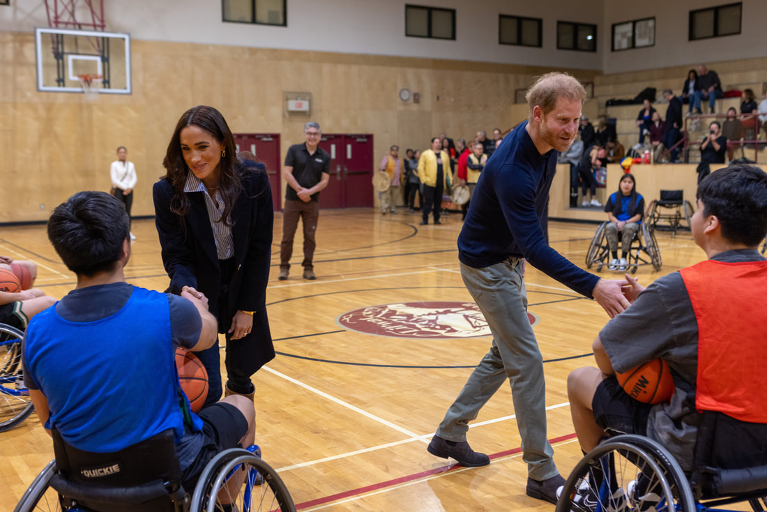Meghan Markle and Prince Harry visited the Mount Currie Community Centre on 15 February 2024.