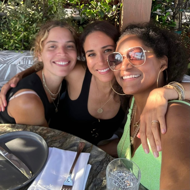 Meghan Markle celebrated her belated 42nd birthday with Kadi Lee and Cleo Wade on 15th August 2023