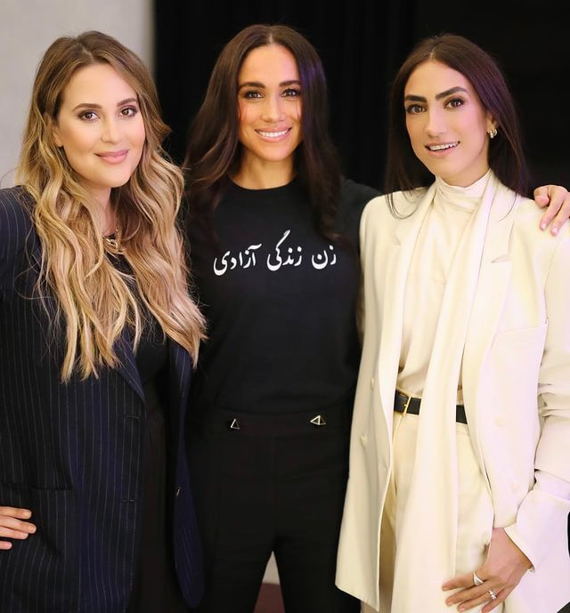 Meghan Markle was a guest speaker at Spotify’s female-run employee resource group, Women@Spotify, in Los Angeles on 18 October 2022
