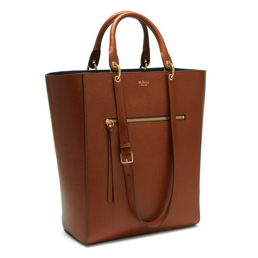 Mulberry Maple Tote in Oak Natural Grain Leather