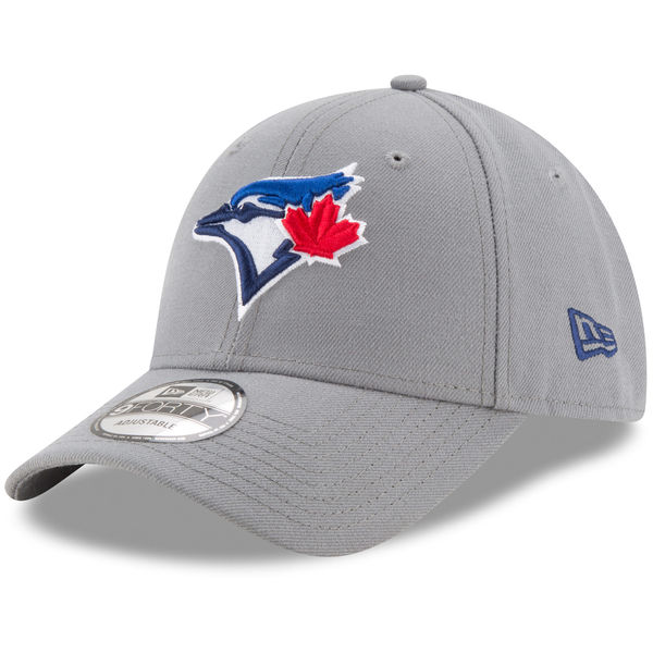 New Era Toronto Blue Jays Gray The League Storm 9FORTY Adjustable Cap