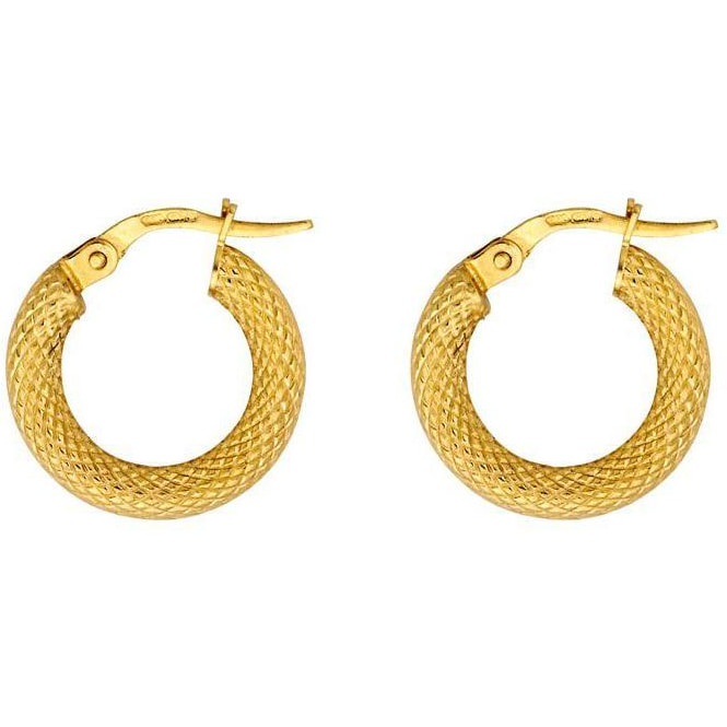 Roxanne First The Gold Snake Hoops (Small)​