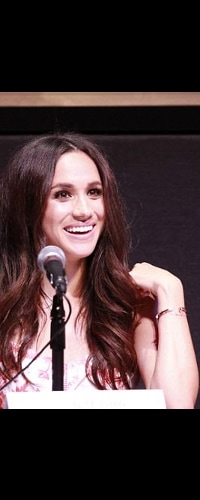 Giles & Brother Gold Railroad Spike Cuff Bracelet as seen on Meghan Markle