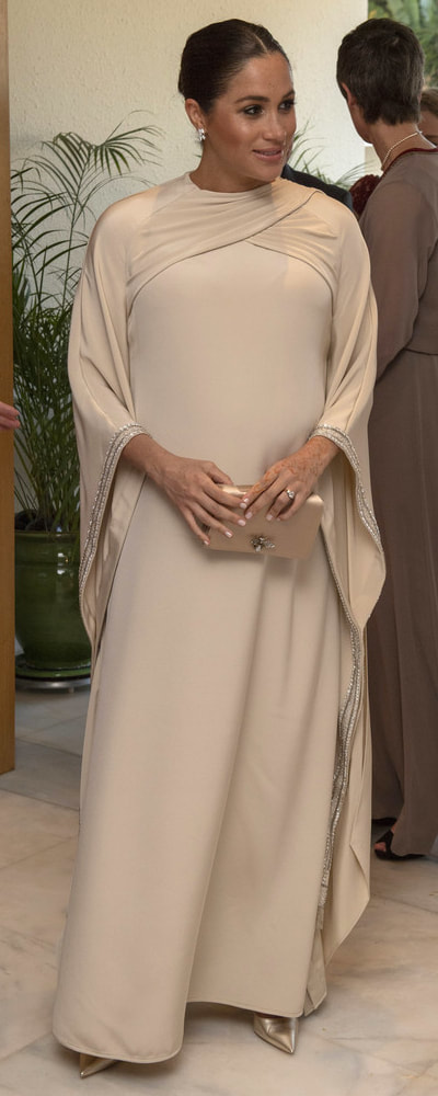Dior Kaftan-Inspired Gown​ as seen on Meghan Markle, the Duchess of Sussex
