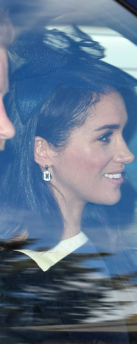 V by Laura Vann Daphne earrings as seen on Meghan Markle, the Duchess of Sussex.