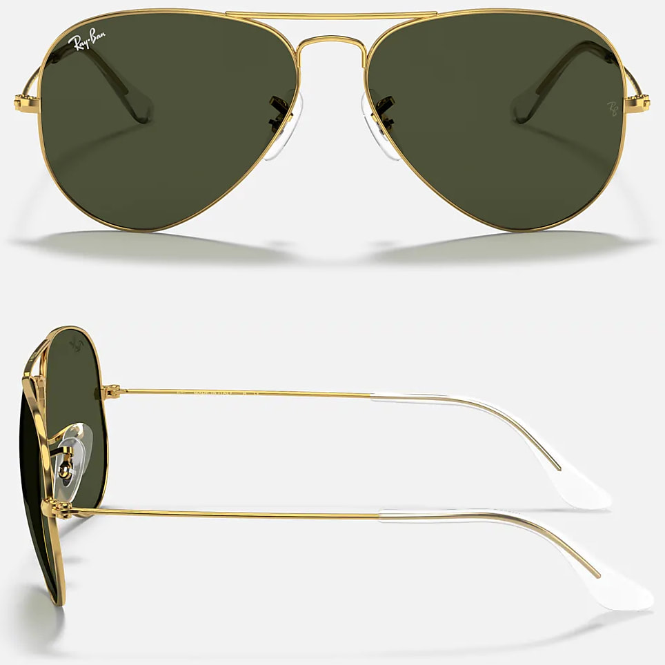 Ray-Ban Aviator Classic Sunglasses in Gold