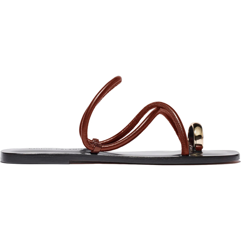 Emme Parsons 'Laurie' Sandals In Cacao Brown