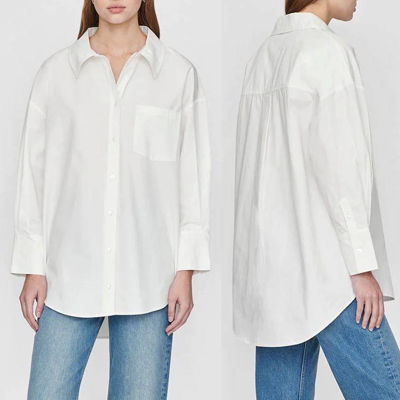 Anine Bing Mika Shirt In White