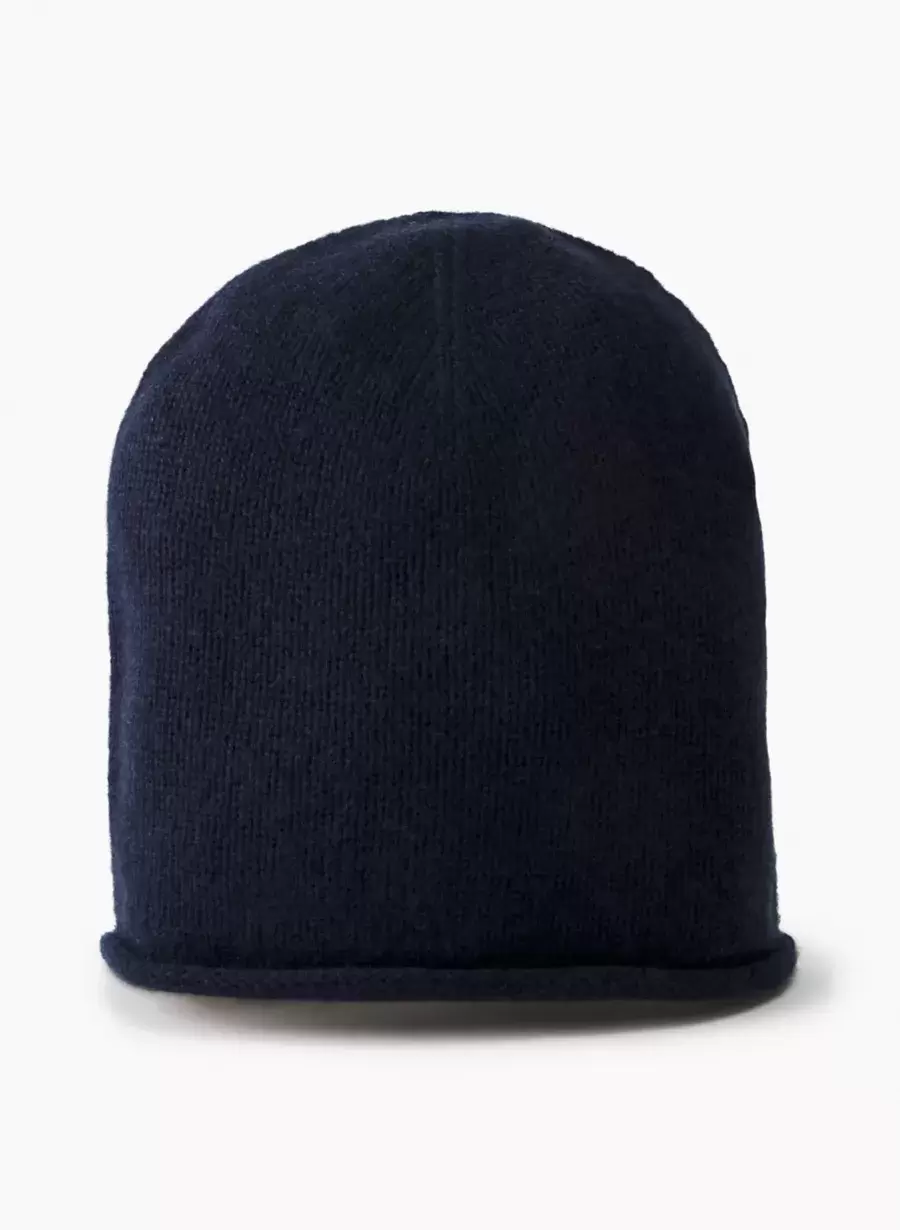 Babaton Luxe Cashmere Kisho Beanie in Total Eclipse
