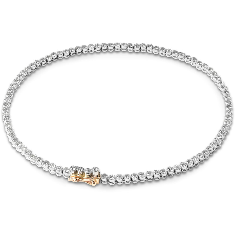 Bentley & Skinner A Diamond Line Bracelet gift to Meghan Markle from Prince Charles