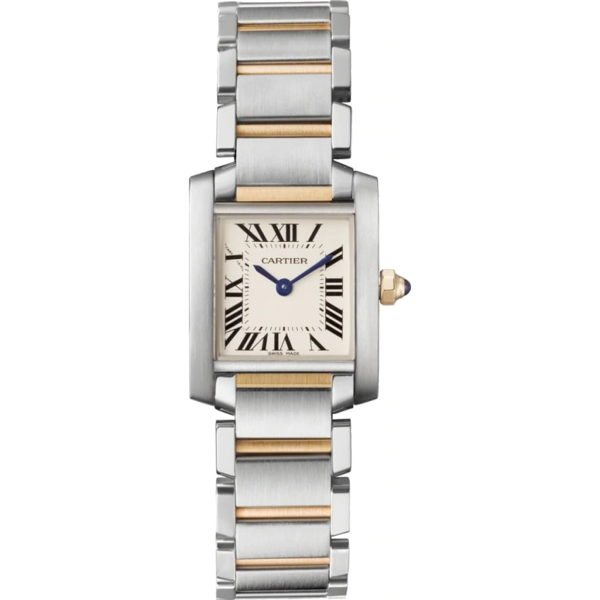 Cartier Tank Francaise Small Model in Yellow Gold & Steel