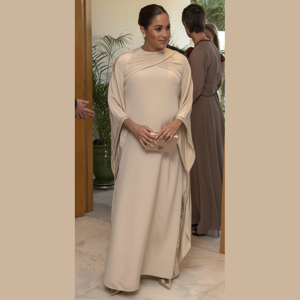 Dior Kaftan-Inspired Gown