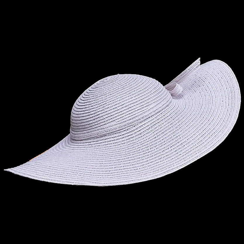 Dior X Stephen Jones Wide Brim Straw Hat In Greige
