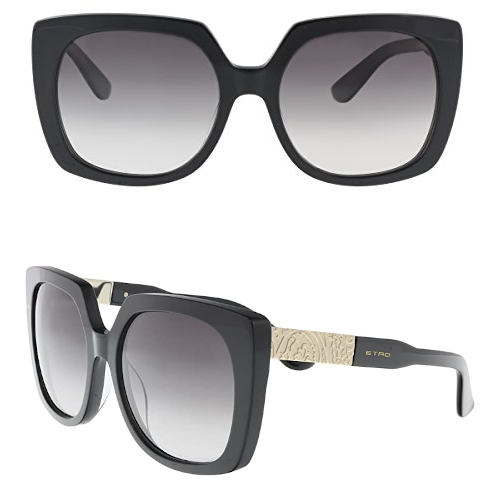 Etro square sunglasses in black