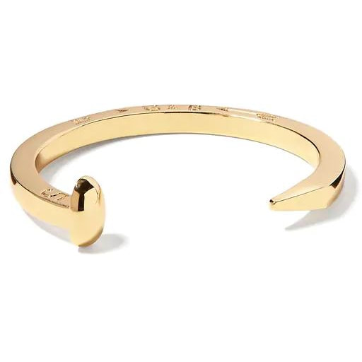 Giles & Brother Gold Railroad Spike Cuff Bracelet