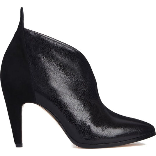 Givenchy GV3 Black Ankle Boots in Leather & Suede