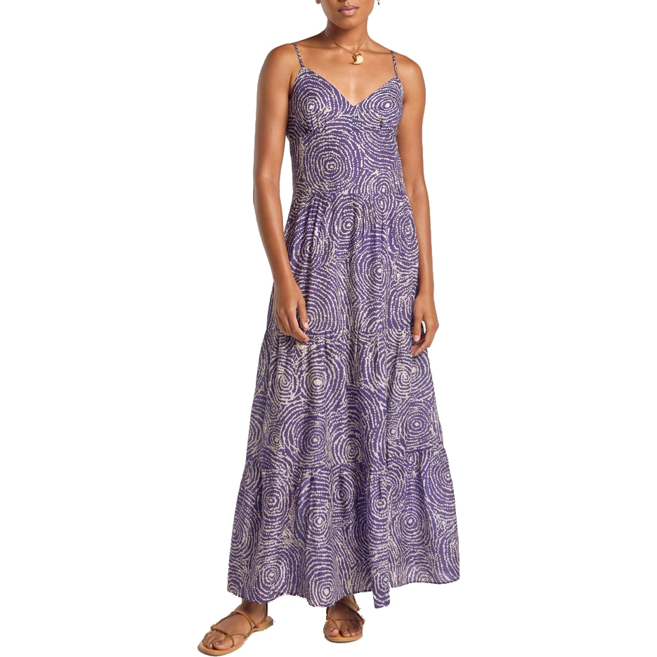 Hope for Flowers by Tracy Reese Swirl Print Maxi Dress