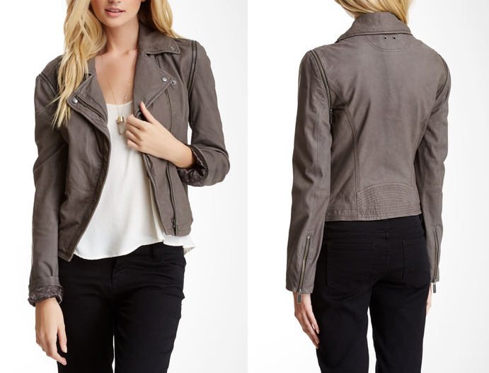 LINE Franklin Convertible Leather Jacket/Vest