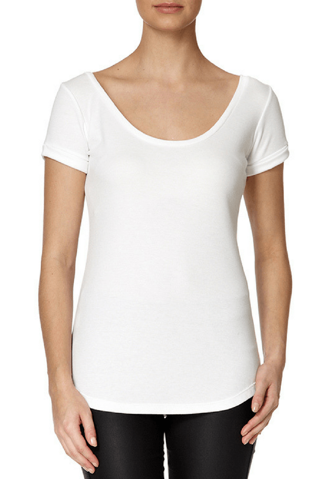 Lavender Hill Clothing White Boat T-Shirt
