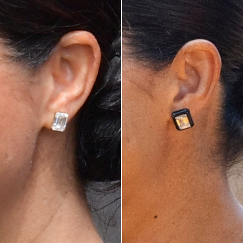 Lorraine Schwartz Diamond & Onyx Stud Earrings