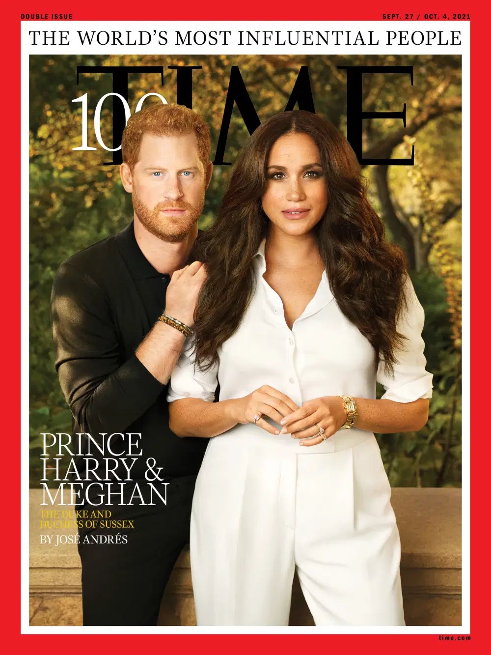 The Duke and Duchess of Sussex have made this year’s TIME 100 Most Influential List and they are the cover stars for the list.