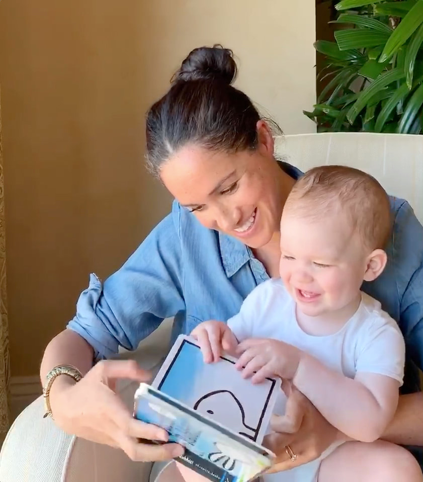 The Duke and Duchess of Sussex have marked Archie’s first birthday by posting a video of Meghan Markle reading ‘Duck! Rabbit!’ to the birthday boy.