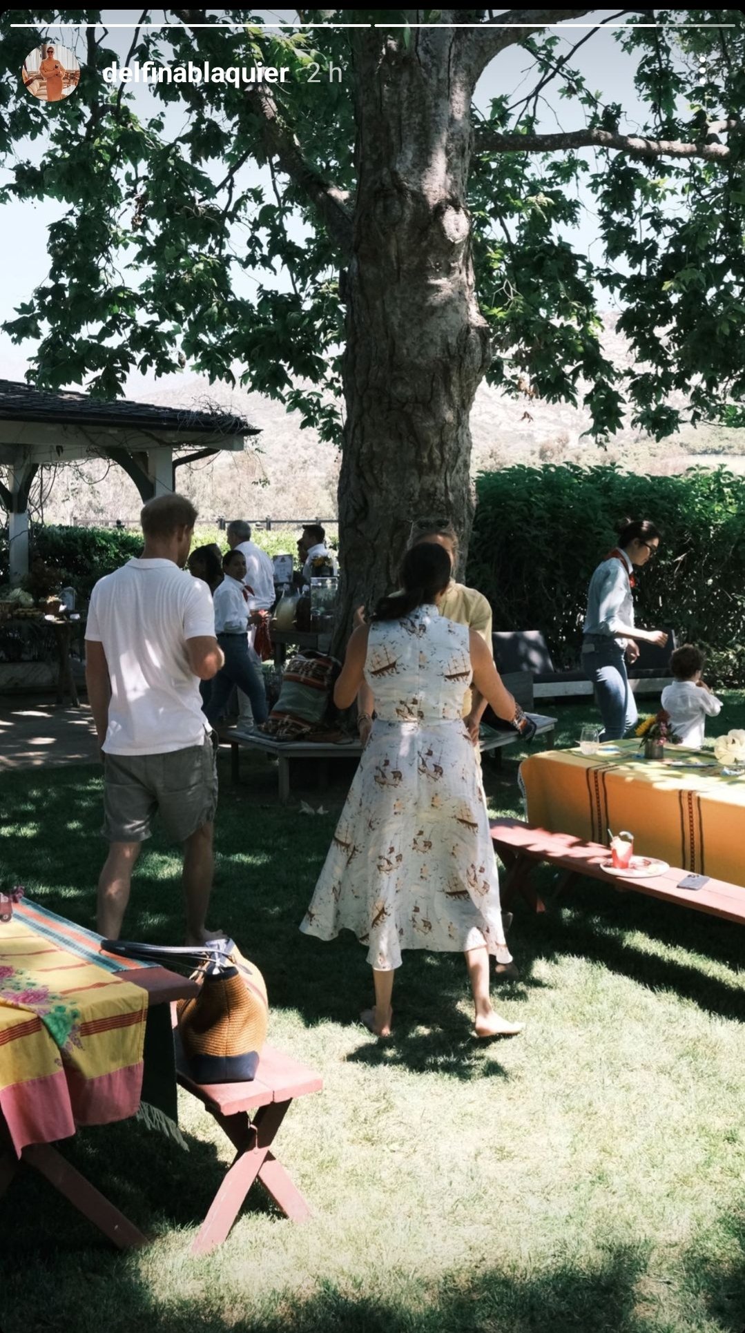 The Duke and Duchess of Sussex attended a BBQ with Nacho Figueras and his wife Delfina Blaquier on 28 May 2022