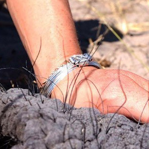 Meghan Markle wears elephant hair bracelet in Botswana