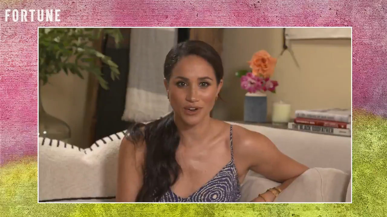 Meghan Markle discussed the pitfalls of social media addiction during a conversation at the Fortune MPW Next Gen Summit.