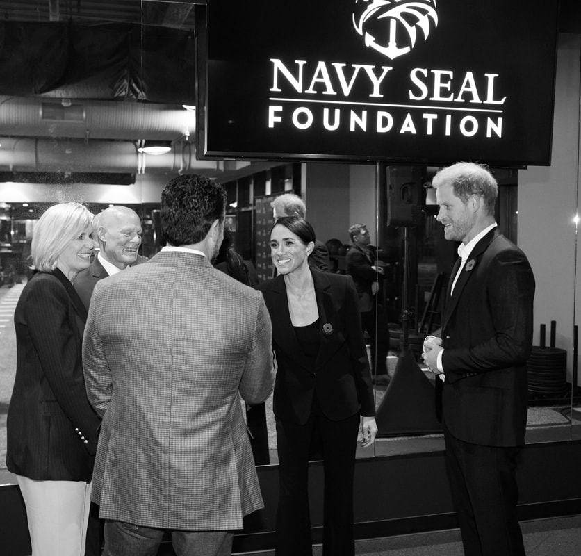 Meghan Markle & Prince Harry joined the Navy SEAL Foundation for the inauguration of the Warrior Fitness Program West Coast facility in San Diego on 8th November 2023