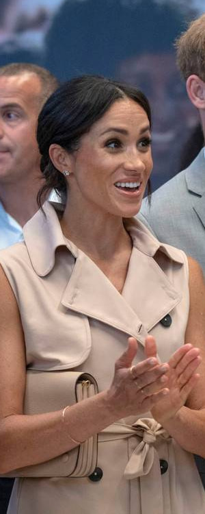 Zofia Day Bar Stack Ring as seen on Meghan Markle, the Duchess of Sussex at Nelson Mandela exhibition