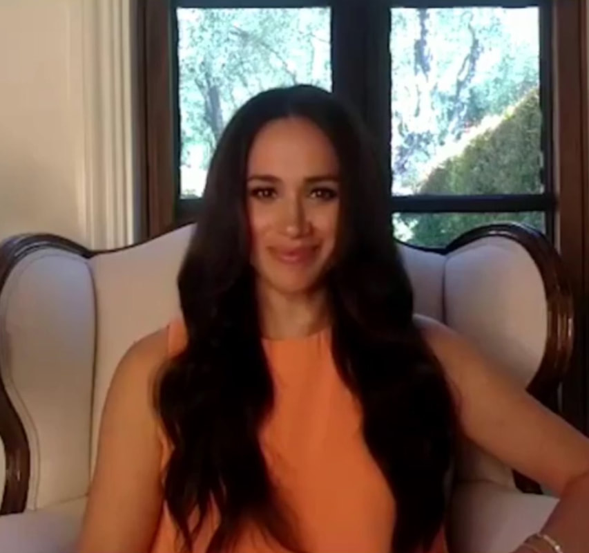 Meghan, The Duchess of Sussex, held a video chat with Emily Ramshaw