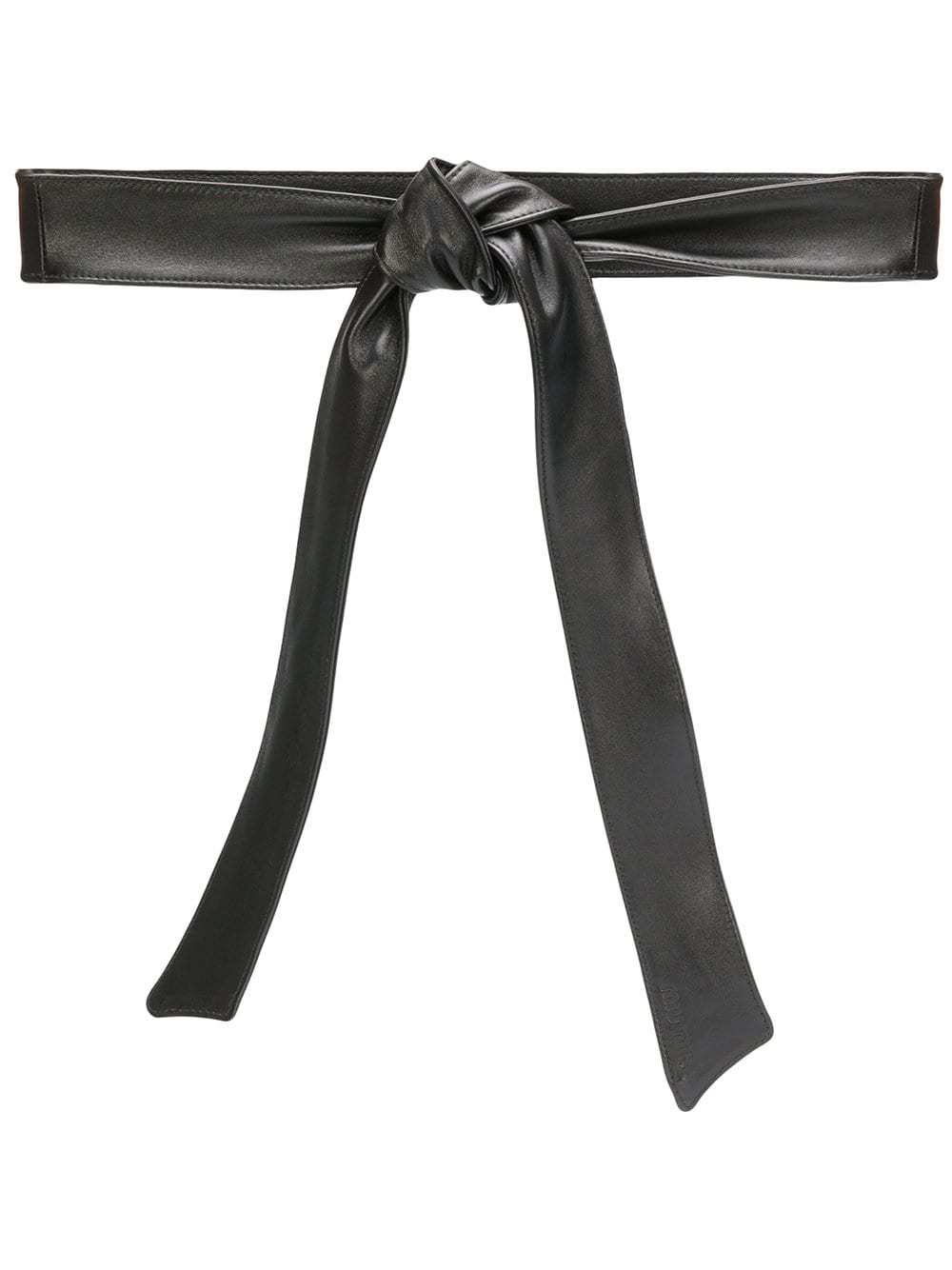 MIU MIU knot-tied belt