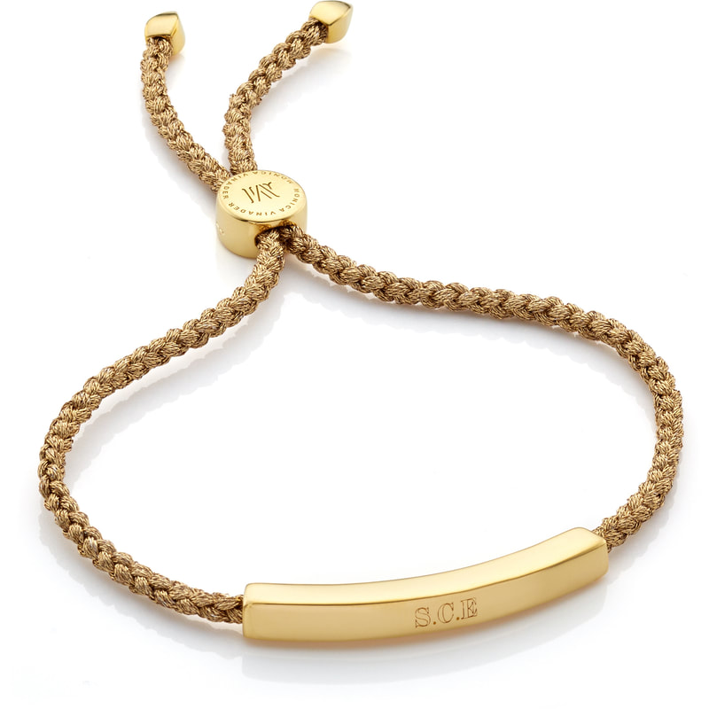 Monica Vinader ​Linear Chain Bracelet.