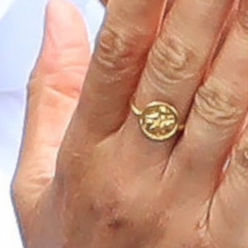 Pippa Small 'Durga' Round Ring as seen on Meghan Markle