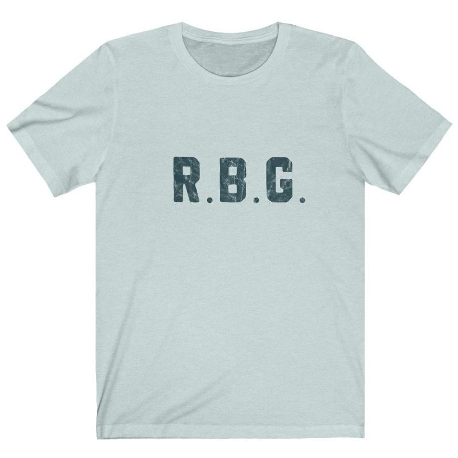 R.B.G. Ruth Bader Ginsburg T-Shirt as seen on Meghan Markle