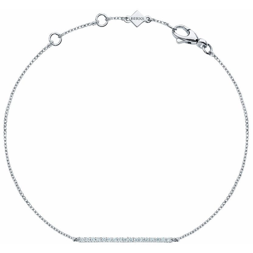 Birks Rosée du Matin Diamond Horizontal Bar Bracelet