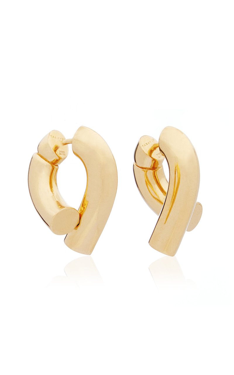 Tabayer 'Oera’ 18K Fairmined Yellow Gold Earrings