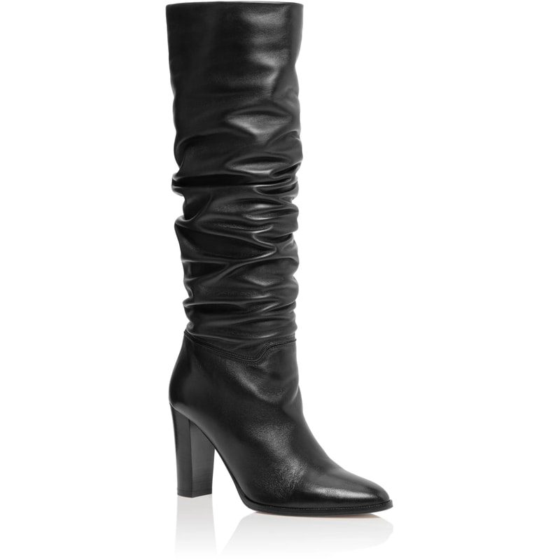 Tamara Mellon 'PIC' Black Knee High Boots