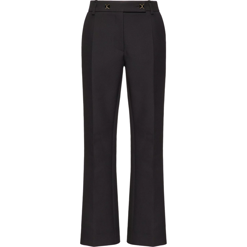Valentino Crepe Couture Pants in Black